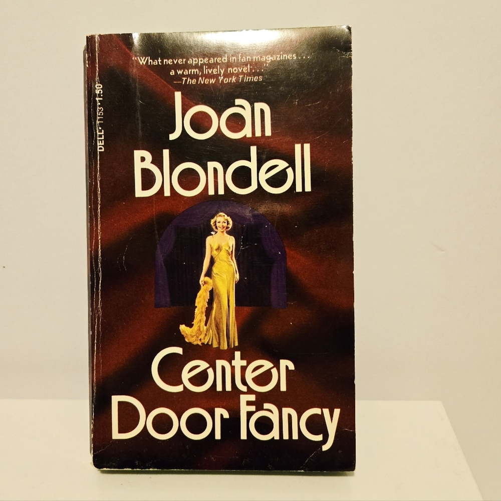 Center Door Fancy by Joan Blondell Dell Book 1st Print 1973 Paperback PB
